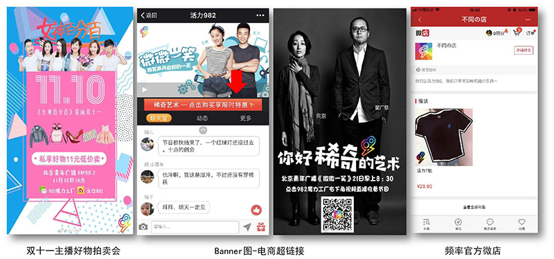 北京青年广播与电商合作（线上）案例
